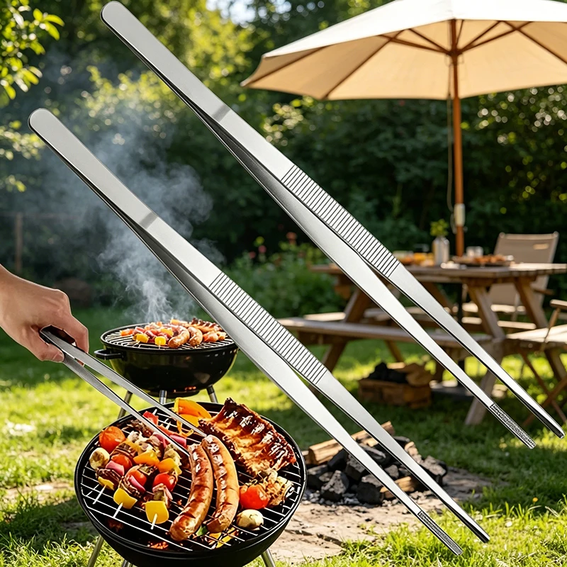 Kitchen Gadgets And Utensils - Pinze Multifunzione per Barbecue in Acciaio