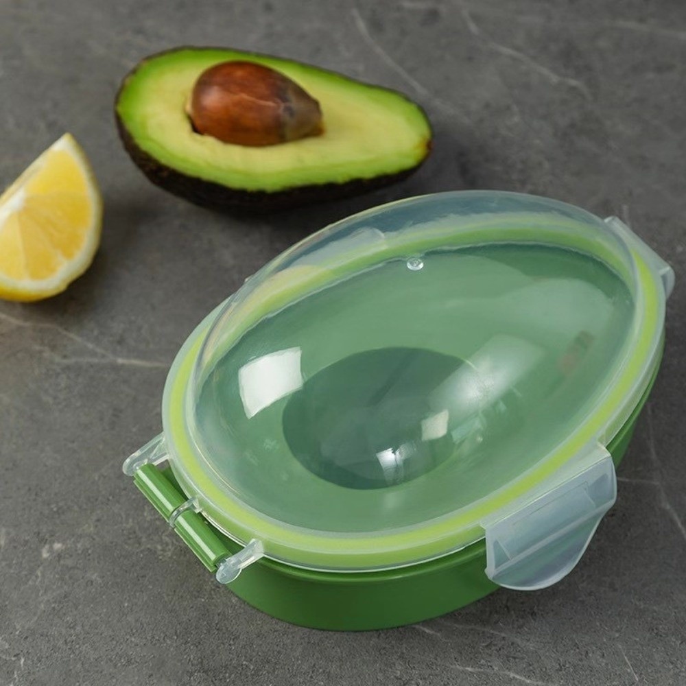 Avocado Slicer Tool - Contenitore per avocado riutilizzabile, lavabile in