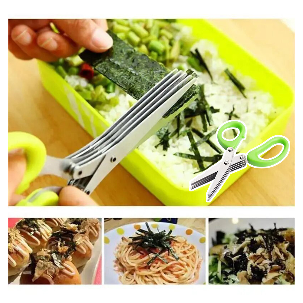 Forbici per erbe aromatiche a  - Herb Scissors 5 Blade recensione e prezzo