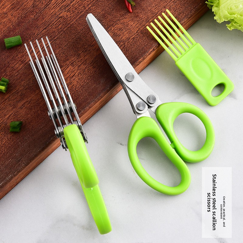 Forbici da Cucina in Acciaio I - Herb Scissors 5 Blade recensione e prezzo