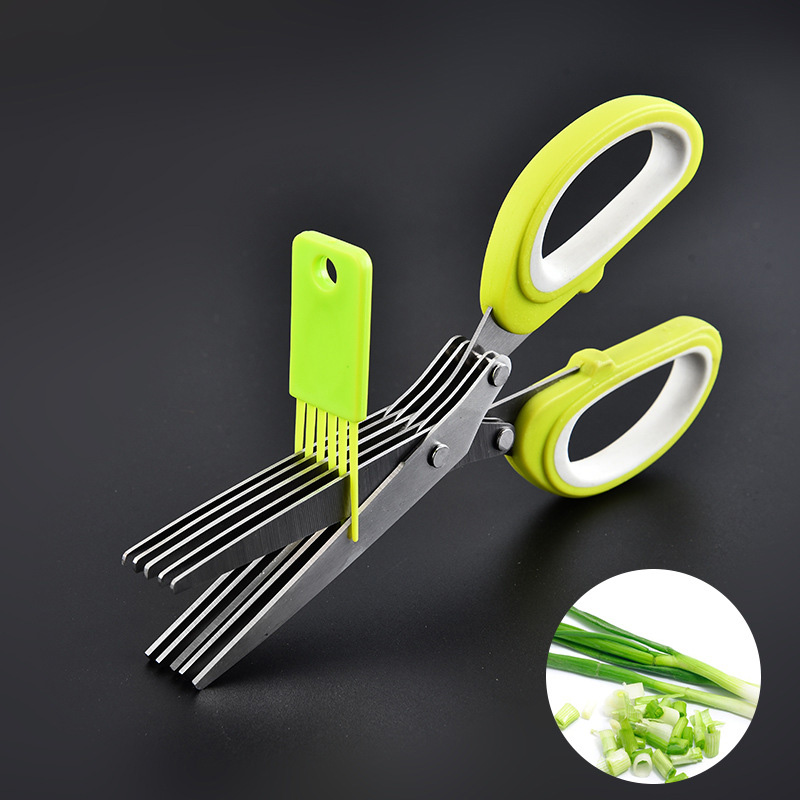 Forbici per erbe Cesoie da cuc - Herb Scissors 5 Blade recensione e prezzo